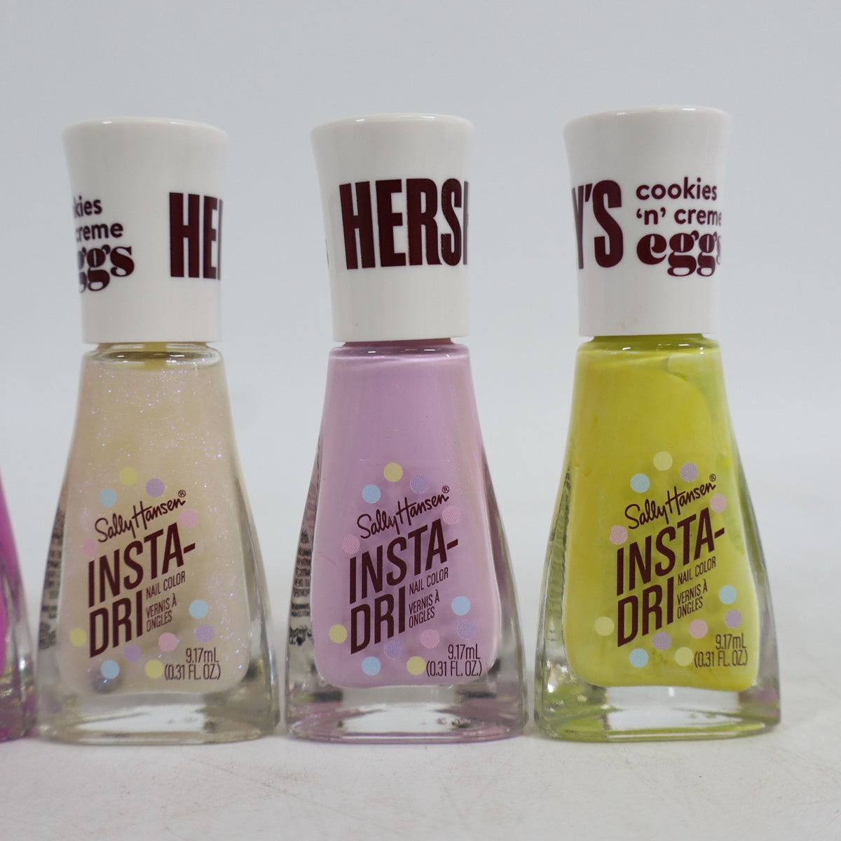 6-Pack Nail Polish Set - Hershey's Cookies n' Creme Colors