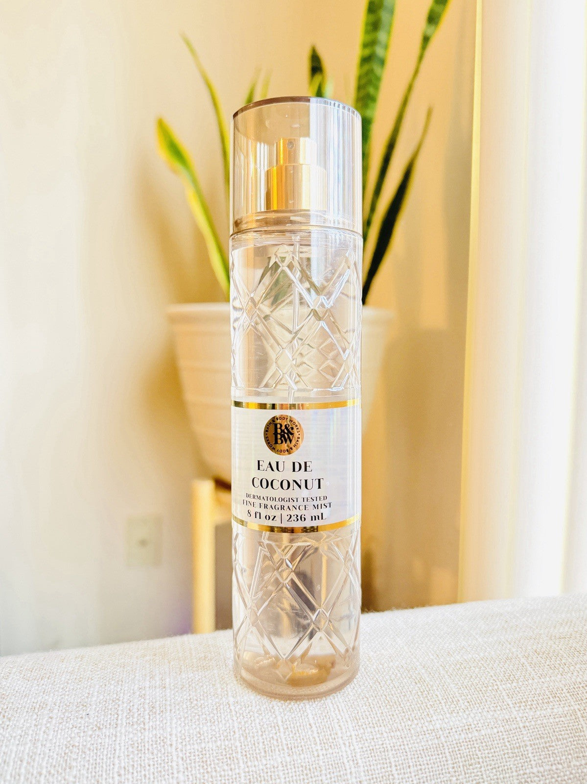 Coconut Scent Body Mist & Body Cream Set - Bath & Body Collection