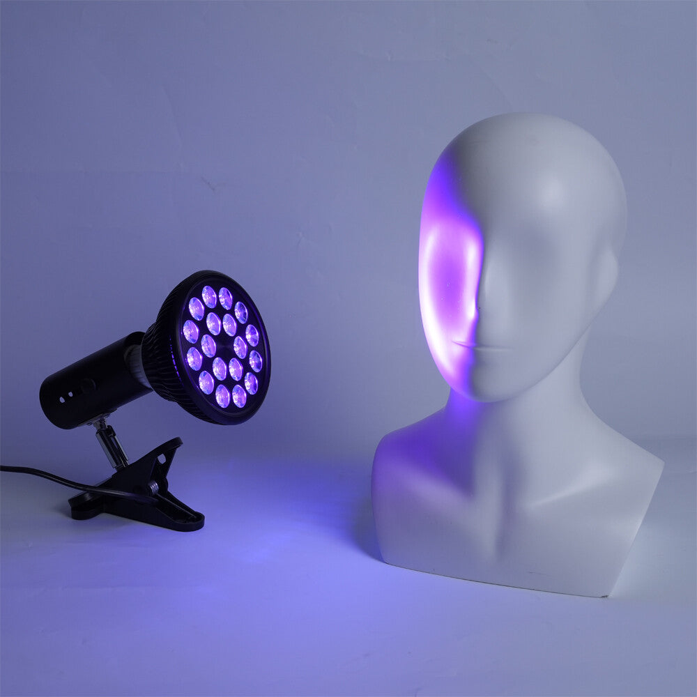 Facial Tanning Light Therapy Lamp Purple Sun Solarium for Skin Bronzer