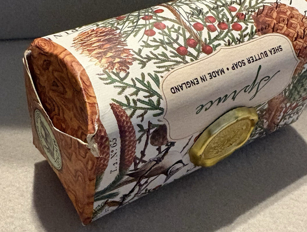 Shea Butter Bath Soap Bar - Made in England, Moisturizing & Gentle