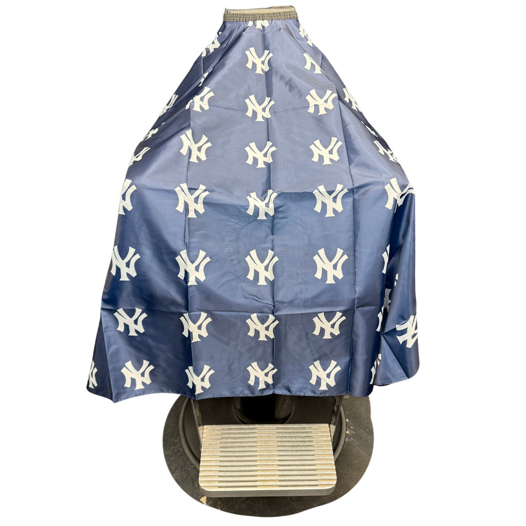 Navy Barber Hair Stylist Cape Lightweight Waterproof & Washable