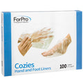 Paraffin Hand and Foot Liners - Moisture Lock, Disposable Heating Mitts