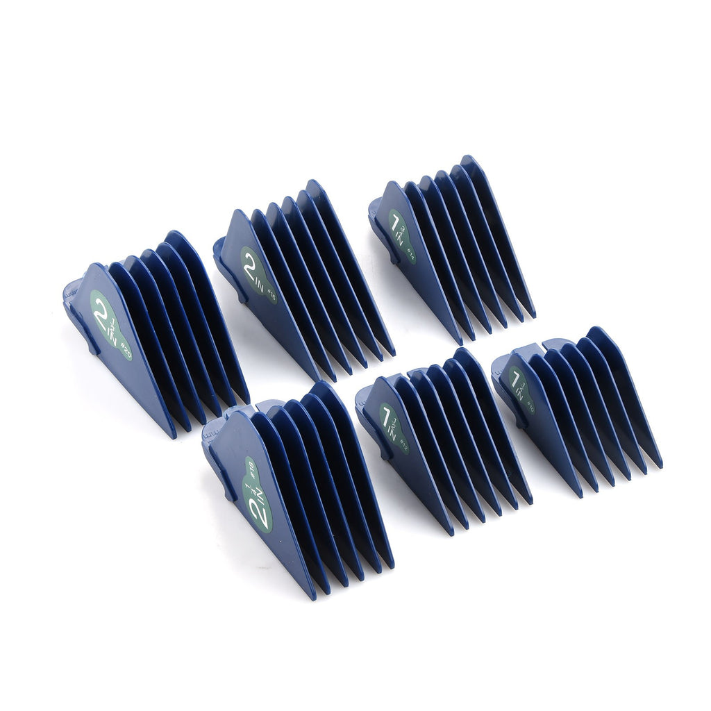 Plastic Clipper Guard Set for Hair Clippers 1.25-2.5 Inches - Wahl & Oster Compatible