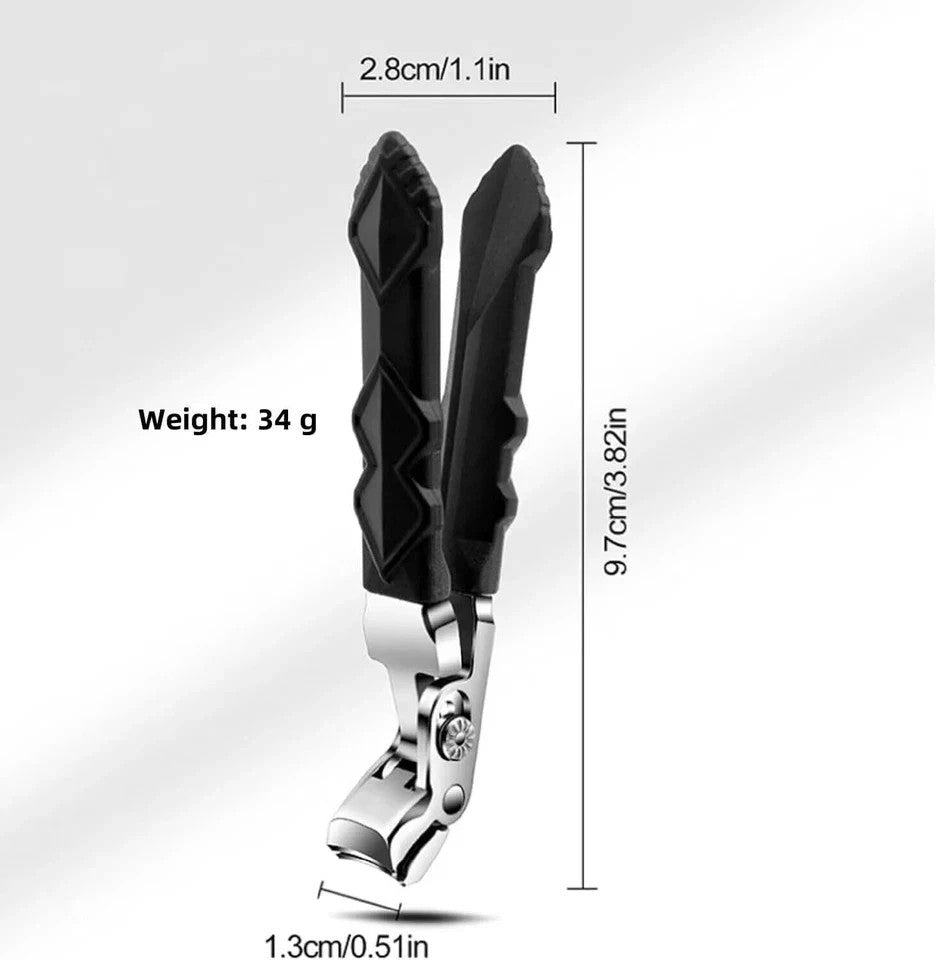Heavy Duty Stainless Steel Toe Nail Clippers for Thick Nails - Professional & Ergonomic