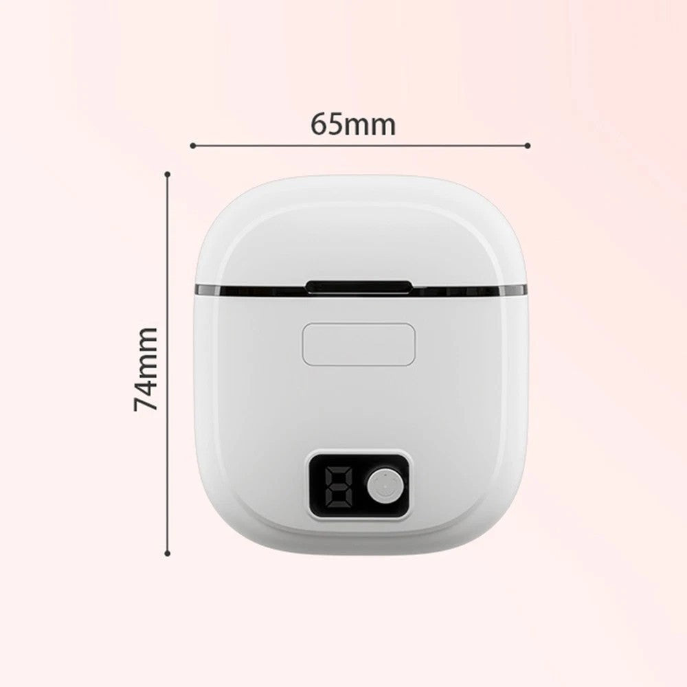 Electric Toe Nail Clippers for Thick Nails - Rechargeable White Trimmer