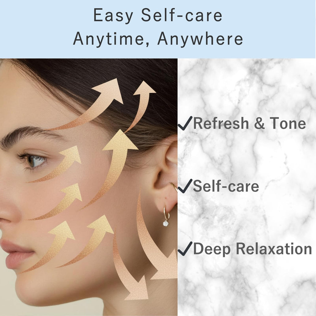 Corelief Facial Tool with Spring for Face Sculpting & Relaxation - Pink