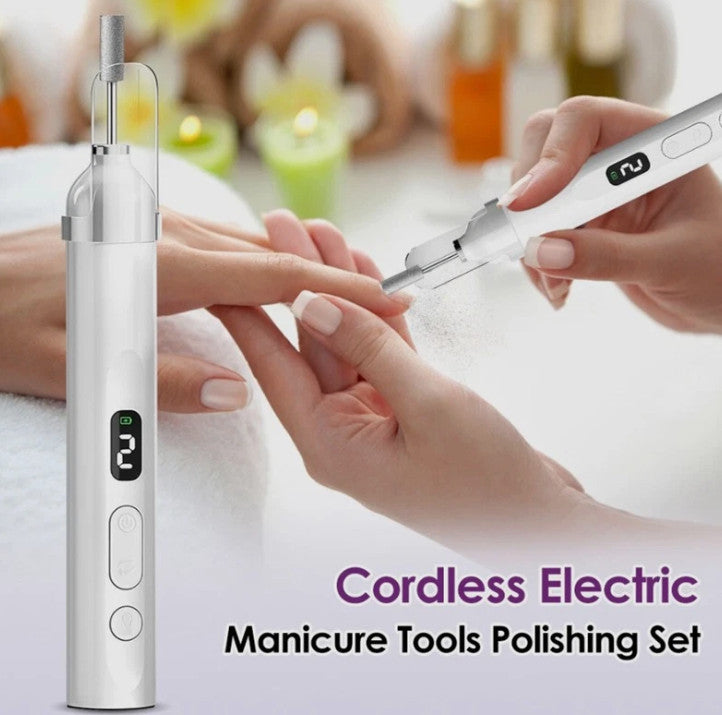 Electric Toenail Grinder Set for Thick Nails Manicure Pedicure