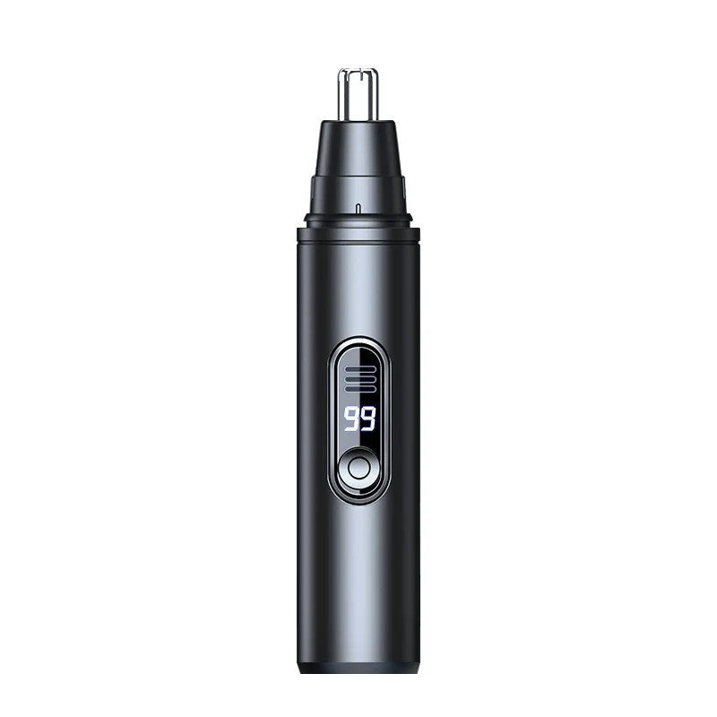 USB-C Rechargeable Nose & Ear Hair Trimmer - Waterproof Painless Grooming for Men & Women