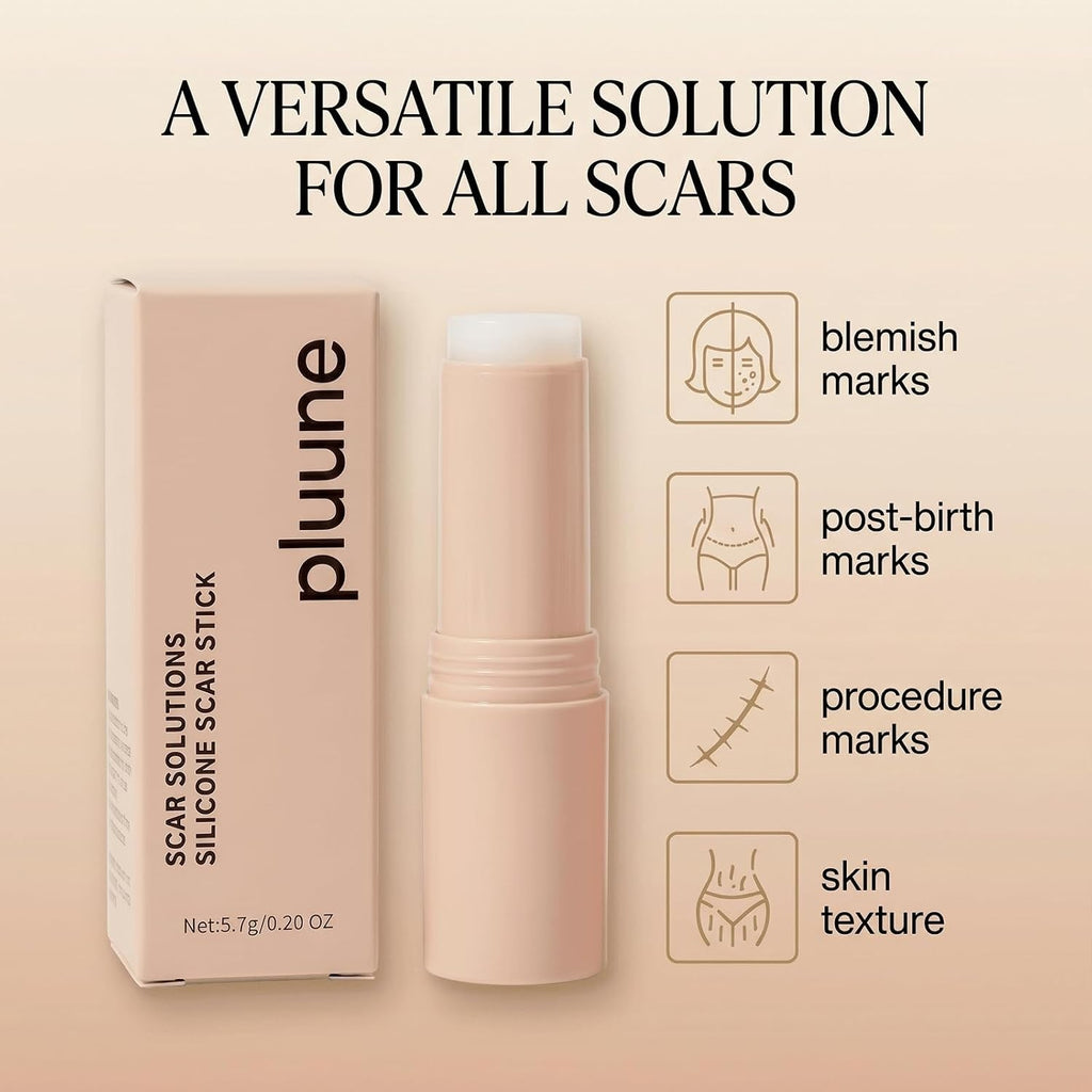 Silicone Scar Stick for Old & New Scars - Acne & Stretch Mark Treatment