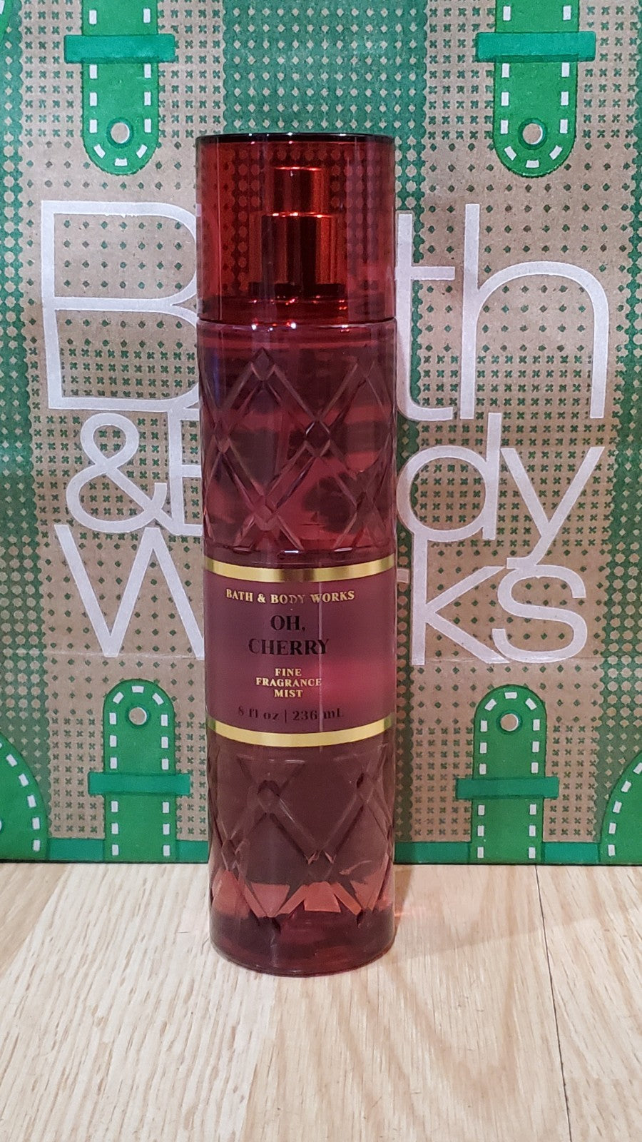 Unisex Cherry Fragrance Body Mist Spray 8oz - Light, Refreshing Scent