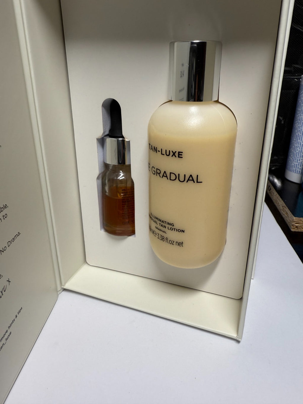 Self Tan & Face Drops Kit - Illuminating Gradual Tan Lotion & Glow Serum