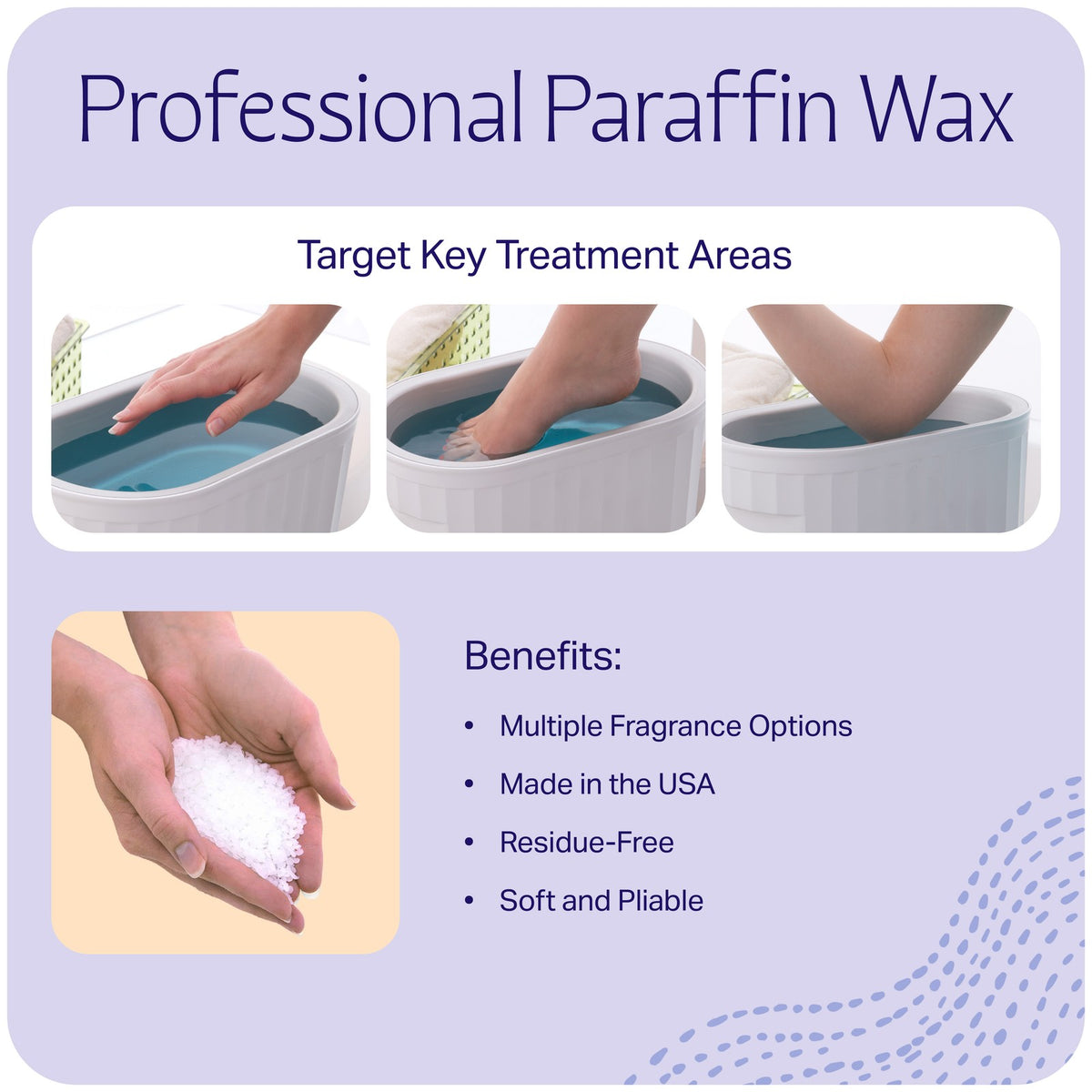 Paraffin Wax Refill for Hand, Foot & Body Relief | 6 lb