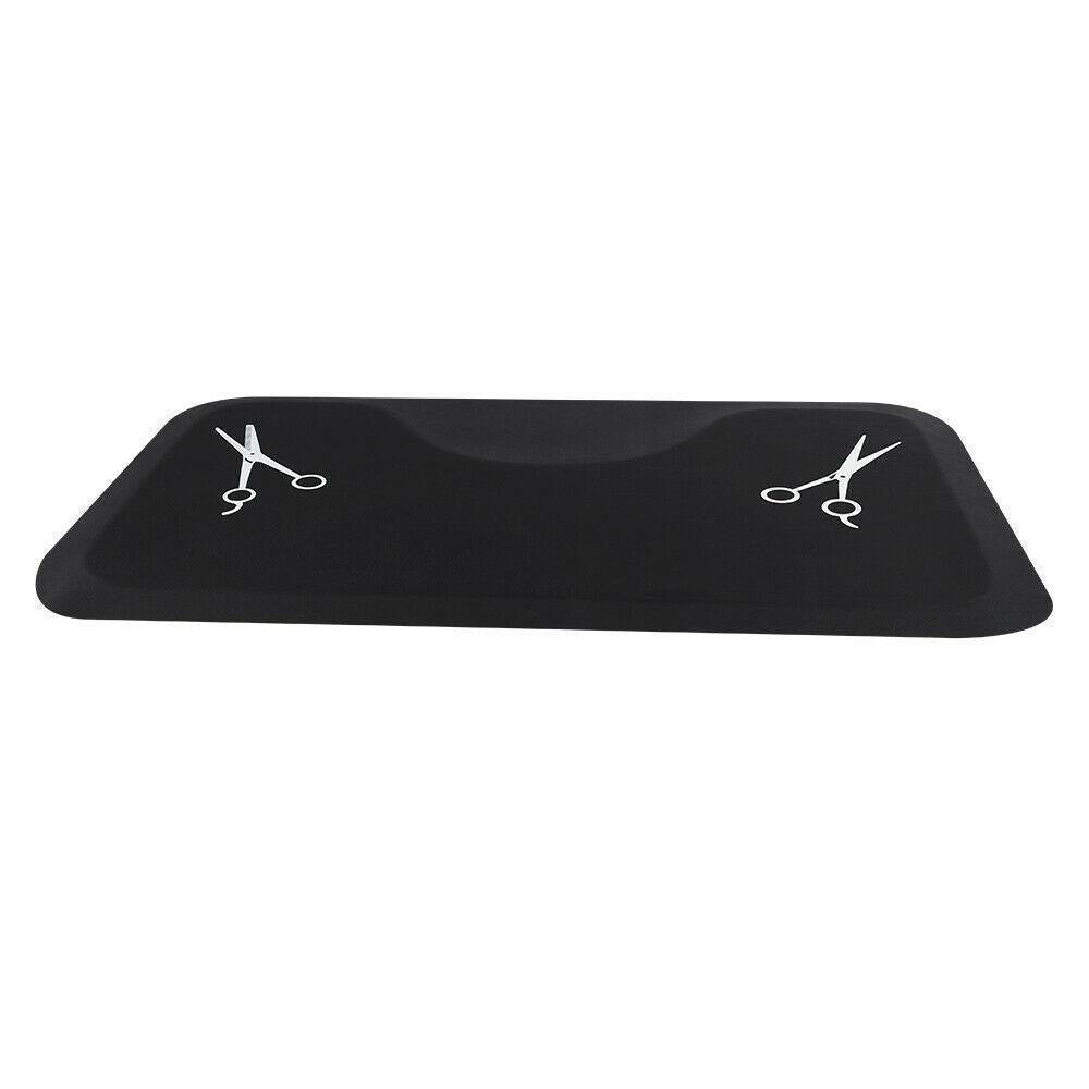 Anti-Fatigue Salon Floor Mat 3x5 Feet with Scissors Pattern for Barbershops