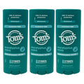 Tom's of Maine Aluminum-Free Deodorant Stick Eucalyptus Mint 3.25oz - Pack of 3