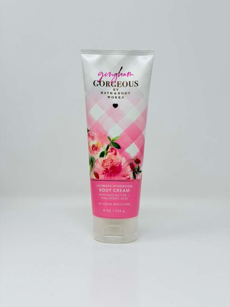 Bath & Body Works Gingham Gorgeous Body Care Set - Cream, Gel, Mist, Lotion