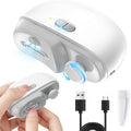 Electric Nail Clipper & Trimmer with LED Light - Portable Manicure Tool