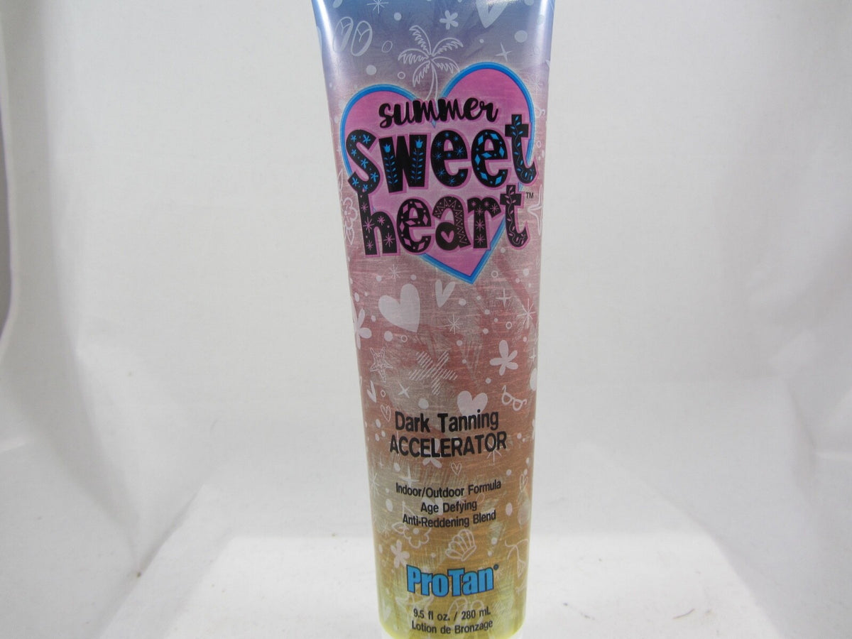 Dark Tanning Accelerator Lotion for All Skin Types - Summer Sweet Heart by Pro Tan