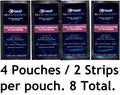 Sensitive Strips Level 7 - Crest 4 Pouches, 8 Treatments
