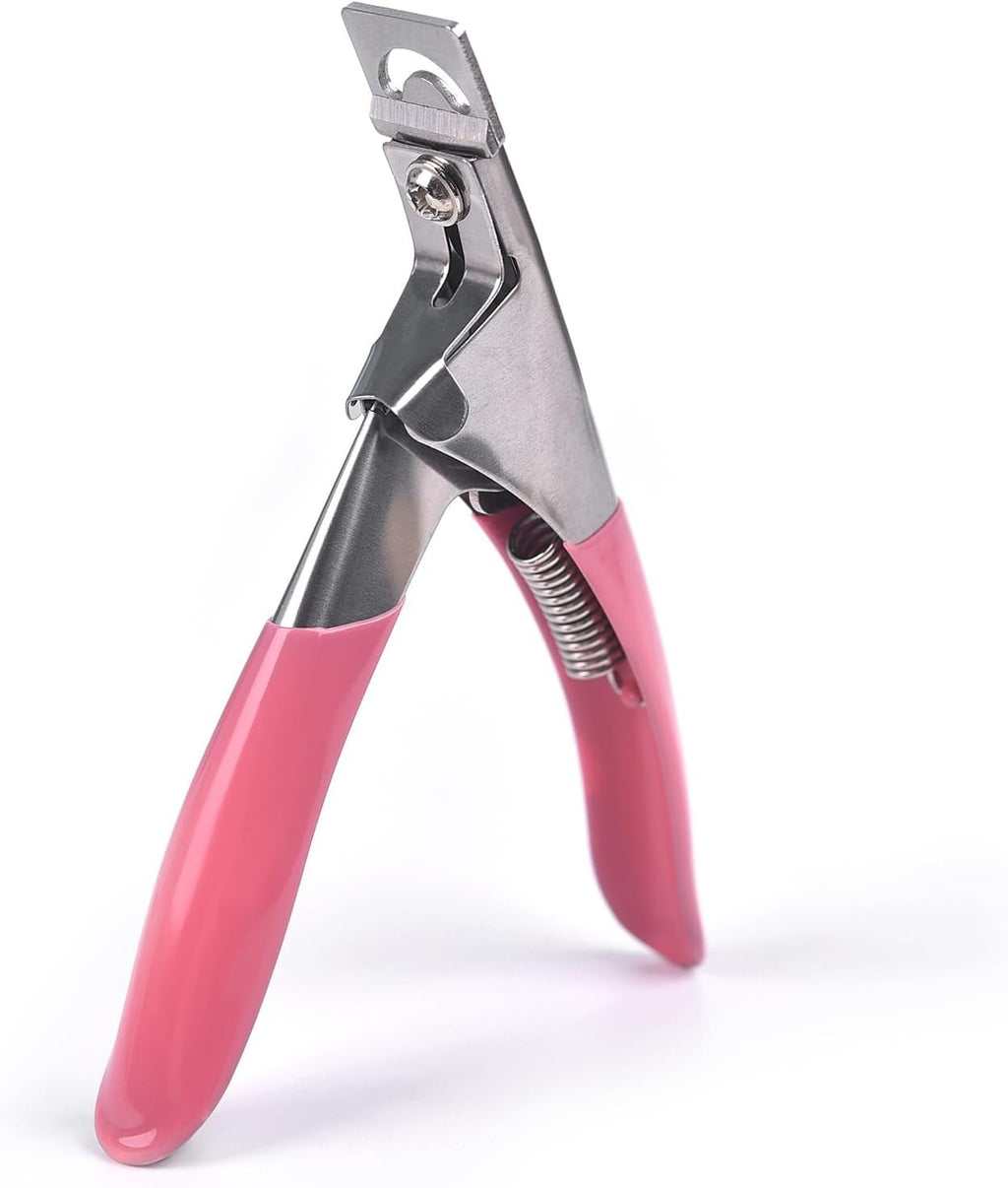 Professional Acrylic Nail Clippers - Stainless Steel False Nail Cutter
