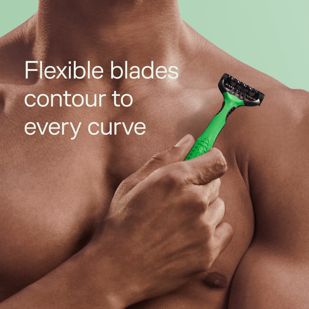 Men's Disposable Razors - Sensitive Skin, 8 Pack, Triple Blade