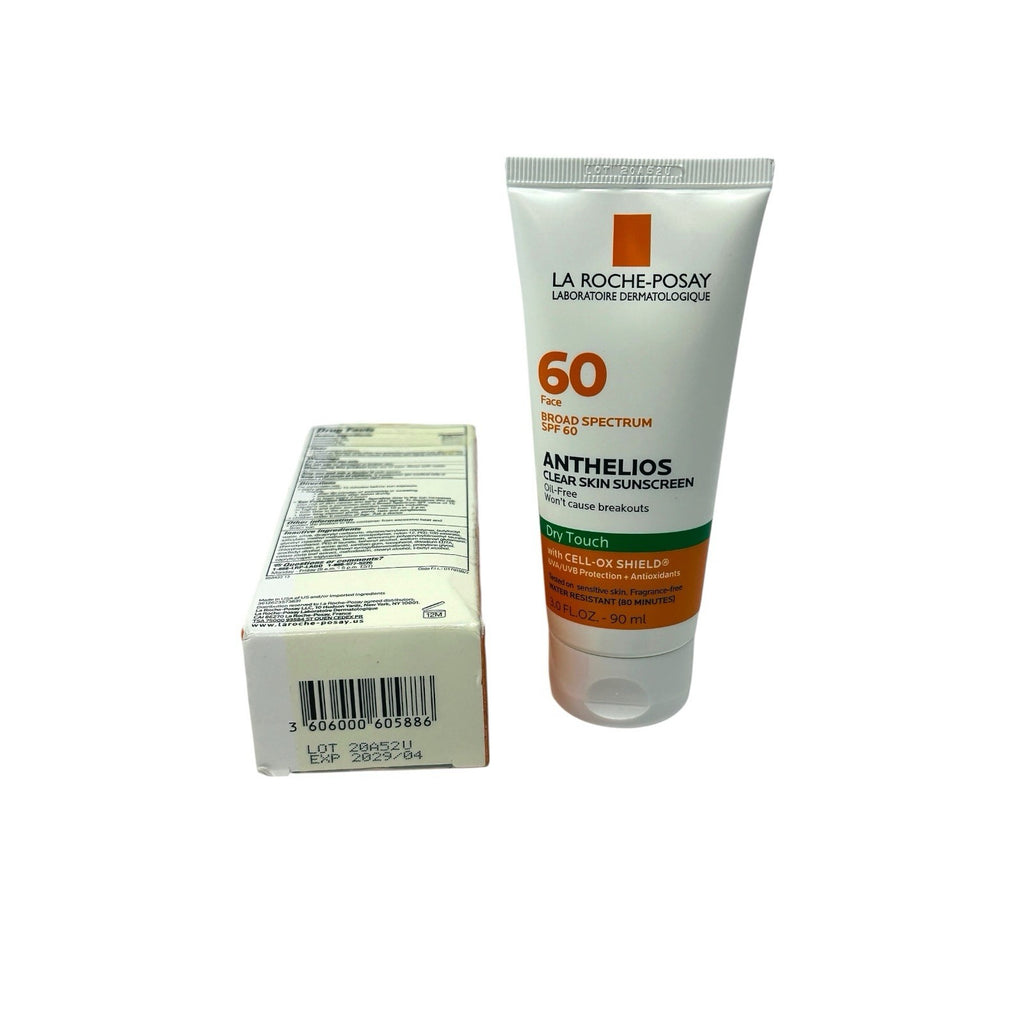 La Roche-Posay Anthelios Clear Skin SPF 60 Dry Touch Sunscreen 3 oz
