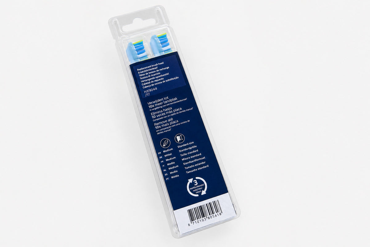 8 Pack Medium Replacement Toothbrush Heads for Sonicare Electric Toothbrushes