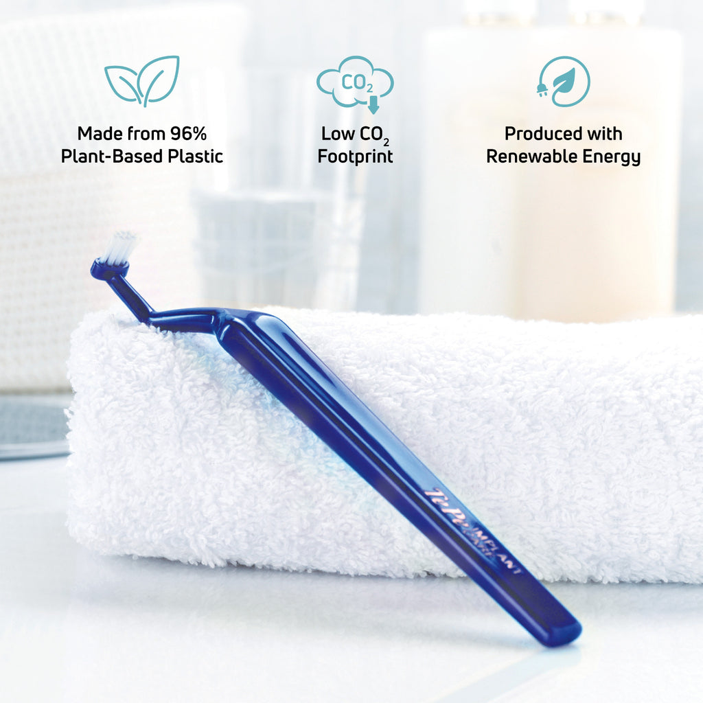 Universal Angled Toothbrush for Braces Retainers Implants - TePe