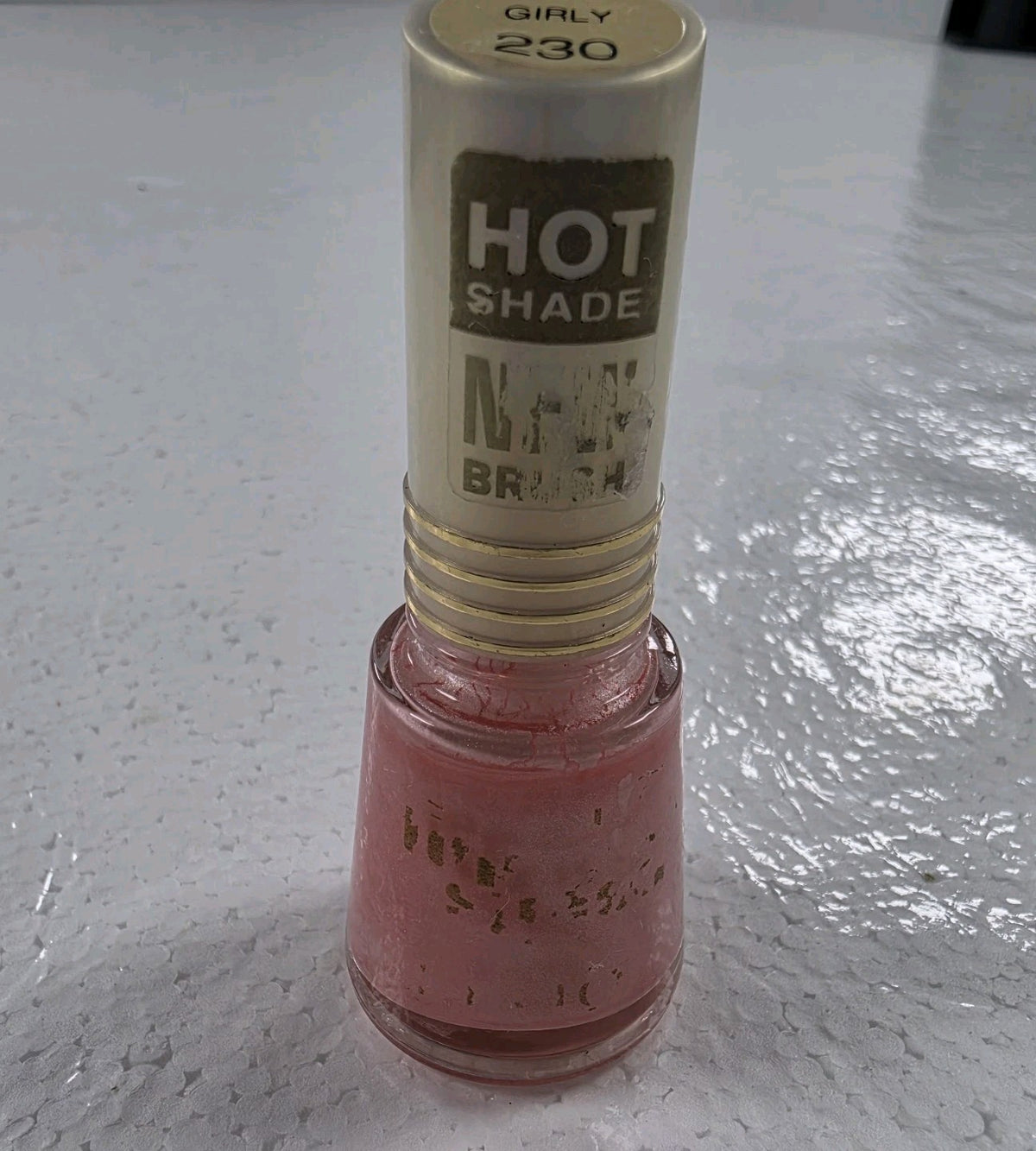 Vintage Revlon Top Speed Nail Polish Shade Girly Limited Edition
