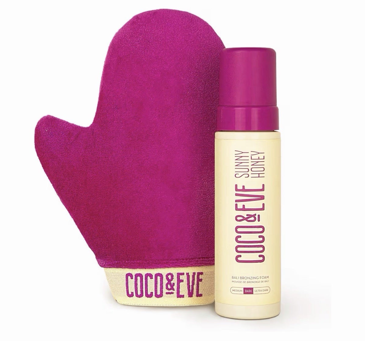 Self Tanner Foam Kit - Dark Sunless Tanning Mousse, Streak-Free Sunless Tan