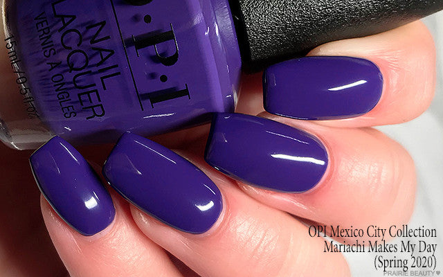 OPI Nail Polish - Mariachi Makes My Day Deep Purple - Mexico City Collection