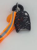 Bath & Body Works Pumpkin Spider Web Lanyard and Badge Holder