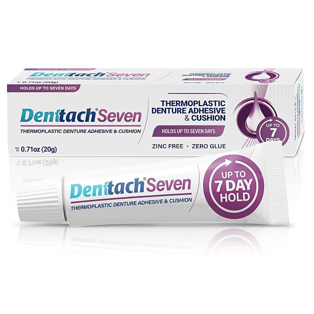 Denture Adhesive and Cushion - Long-Lasting Thermoplastic Denture Fixative for Up to 7 Days
