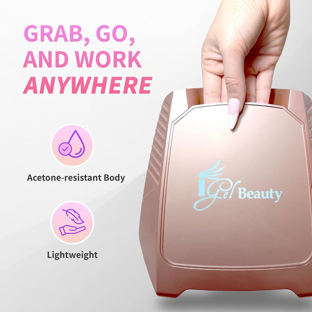 Wireless Rechargeable UV/LED Nail Lamp 48W for Manicure & Pedicure