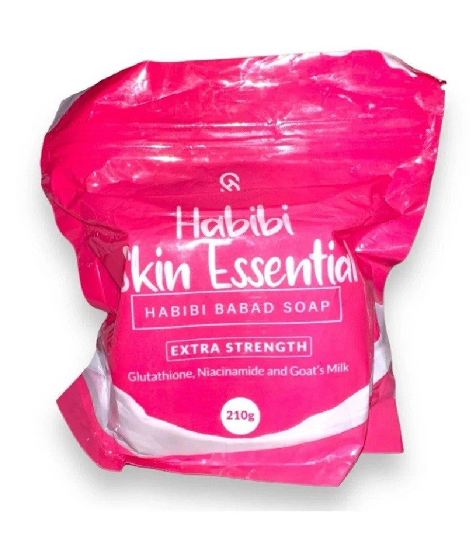 Habibi Skin Essential BABAD Soap Bar 210g - 3 Pack for Brightening & Odor Removal
