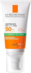 SPF 50+ Oil-Control Sun Protection Gel-Cream for Sensitive Skin - Pack of 2