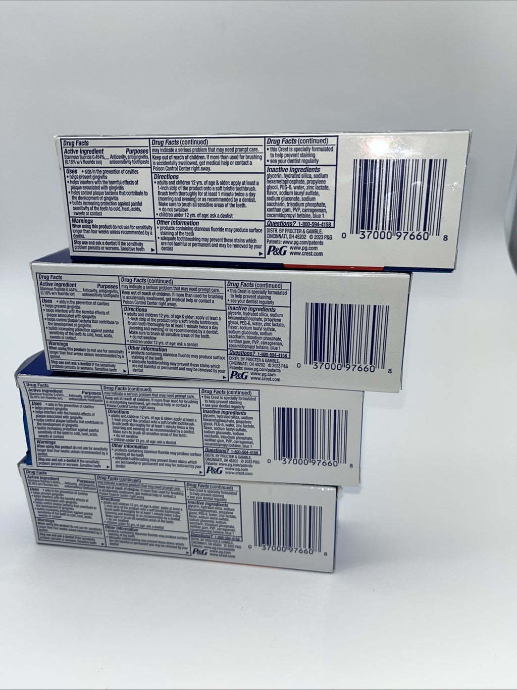 Crest ProHealth Advanced Toothpaste Pack - 4 x 3.5oz, Exp 2026