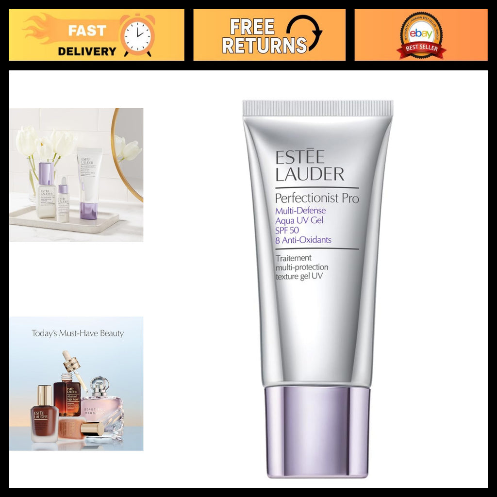 SPF 50 Sunscreen Gel with Antioxidants - Broad Spectrum UV Protection 1oz