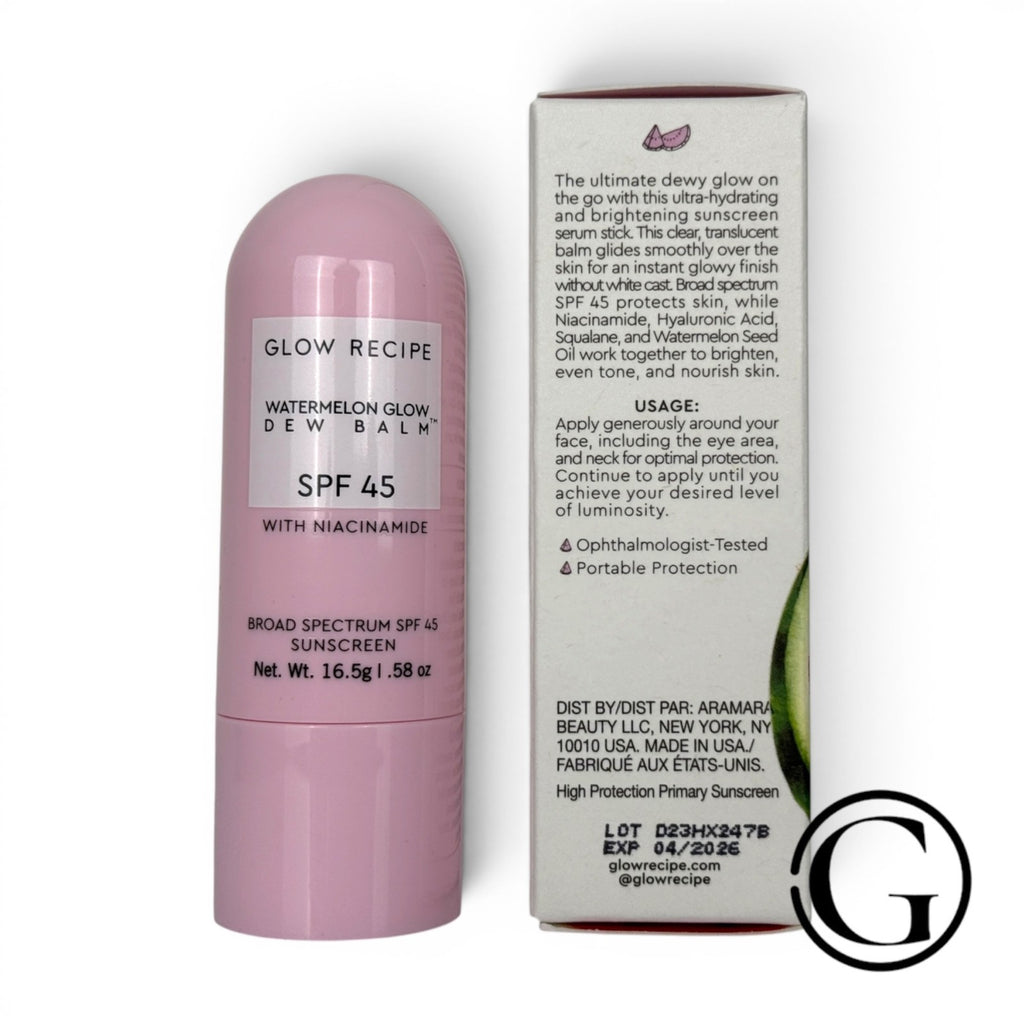Watermelon Glow Sunscreen Stick SPF 45 with Niacinamide & Hyaluronic Acid