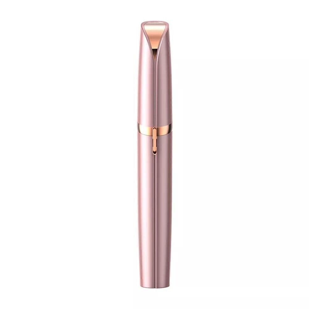 Eyebrow Hair Remover with LED Light - Pain-Free Stainless Steel Trimmer