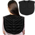Hair Cutting Guide Collar Silicone Waterproof 21.5x16.5in for Salons & Home