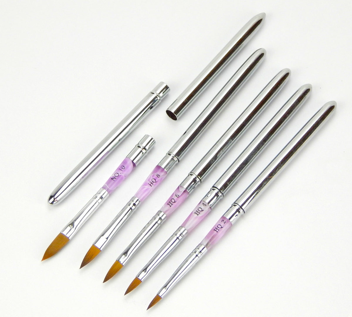 Acrylic Nail Art Brush Pen Set for Design & Painting – Multiple Sizes