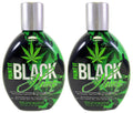 Millennium Tanning Paint It Black Hemp Dark Bronzer Lotion - 2 Pack
