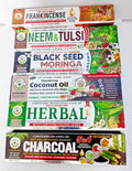 Organic Herbal Toothpaste Set - Fluoride-Free, Deep Clean & Refreshing