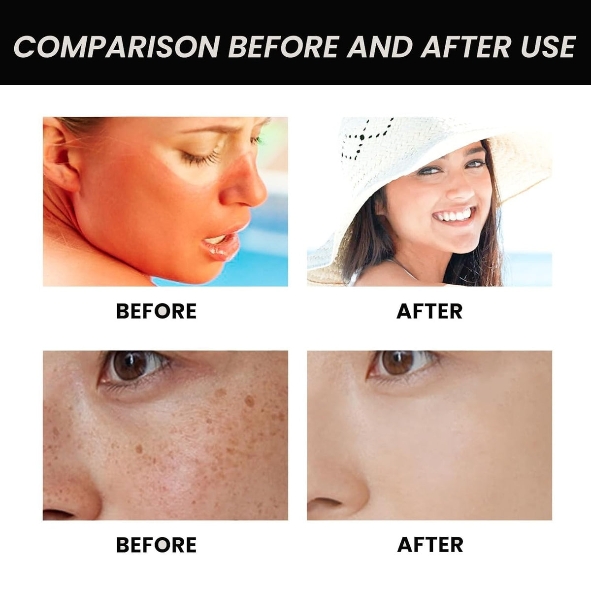 SPF50 PA++++ Korean Rice Sunscreen for Face All Skin Types - Lightweight & Nourishing