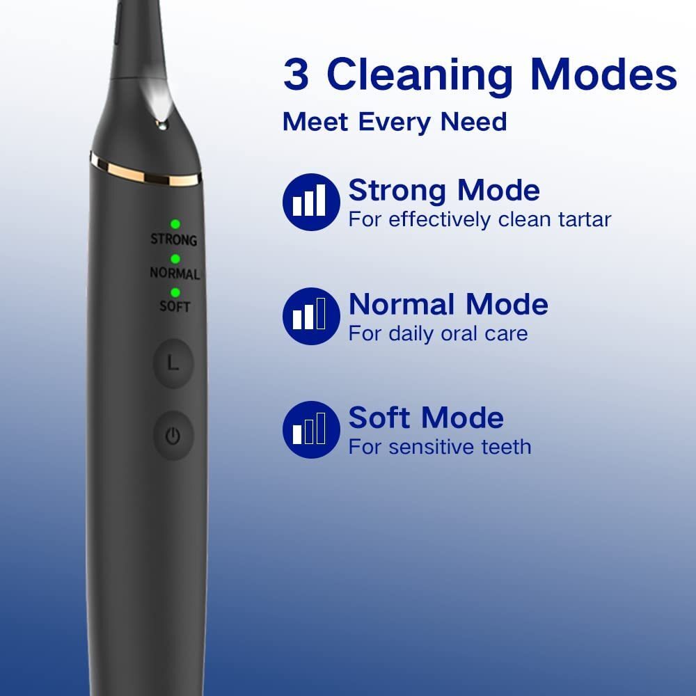 Electric Dental Tooth Cleaner Tartar Calculus Remover Kit
