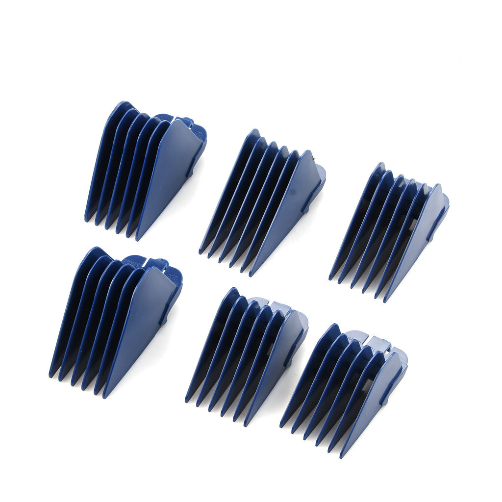 Universal Clipper Guide Comb Set - 6 Sizes for Hair & Beard Trimmers