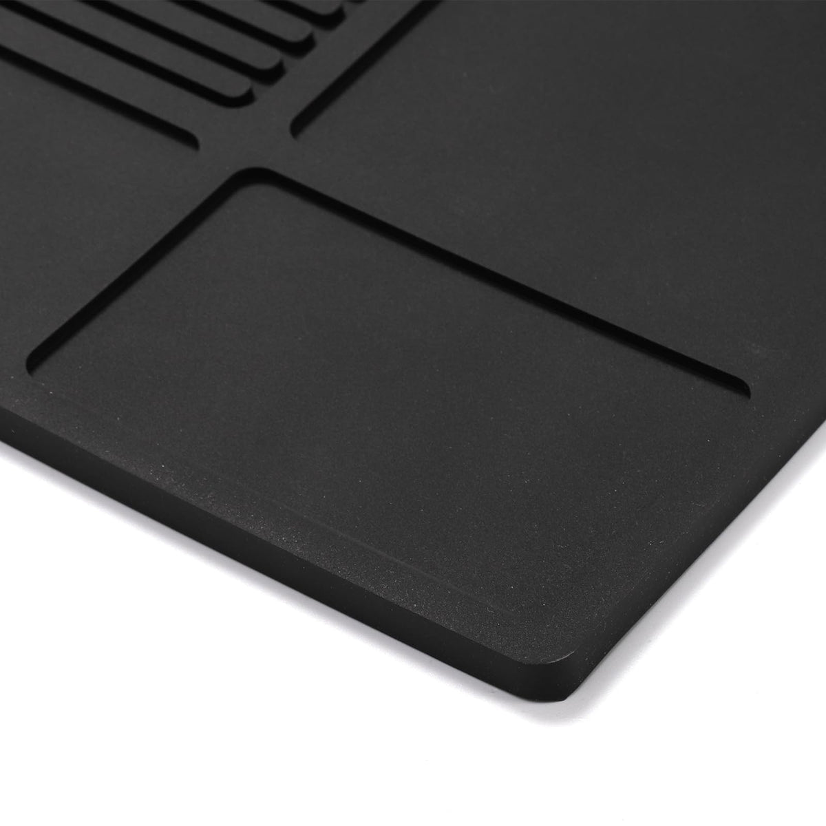 Magnetic Barber Mat Organizer 17.7x11.8 Inches for Salon Tools Black
