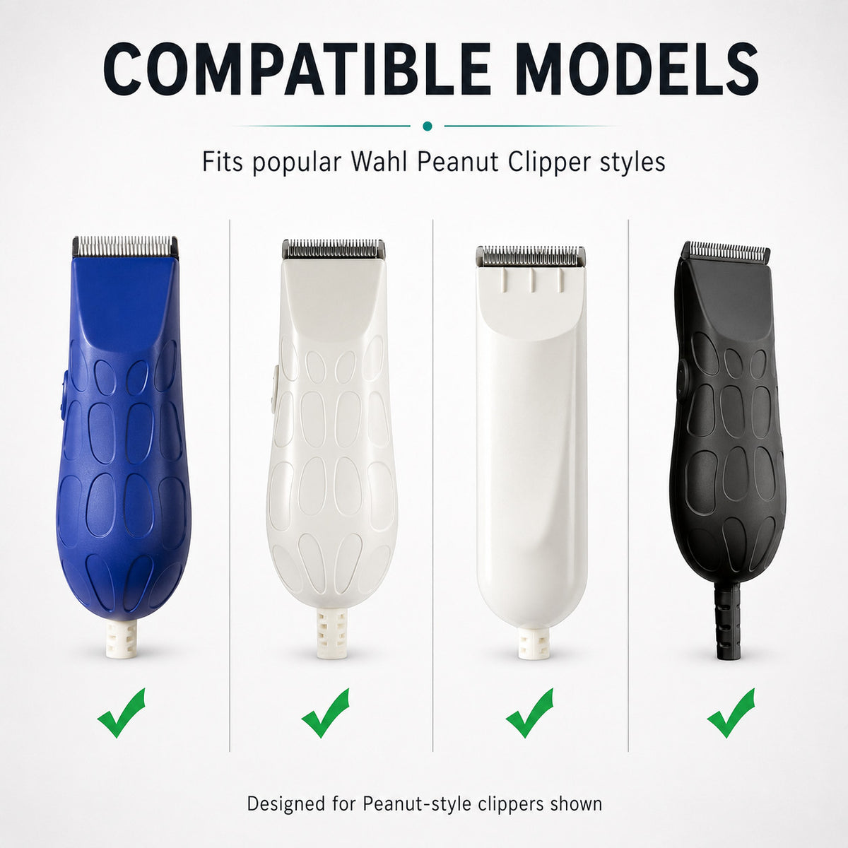 Replacement Blades for Wahl Peanut Clippers Trimmers 2 Pack