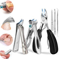 Heavy Duty Toenail Clippers Set for Thick & Ingrown Toenails - Senior Nail Care Kit