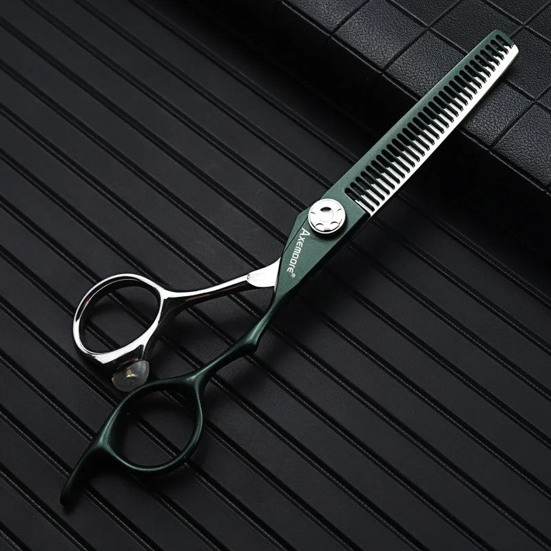 6-Inch Thinning Hair Shears for Stylists - Japan Import 440C Steel